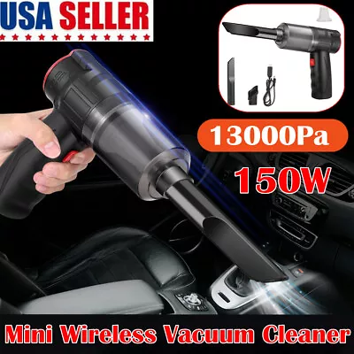 $19.07 • Buy Powerful HandHeld Car Vacuum Cleaner Mini Portable Strong Suction 150W 13000PA
