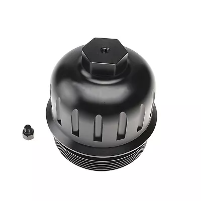 Billet Fuel Filter Housing 2017-2020 GM 6.6L L5P For Duramax Diesel - Black • $25.07