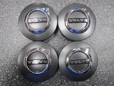 Volvo New Style Charcoal OEM Center Cap 2.50  64mm 31400897 32243631 - Set/4* • $45