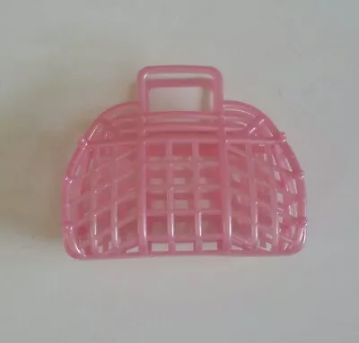 10 Party Favor Bags-NEW Vintage Retro 5  (1980's) Jelly PINK Purse (US Made) • $30