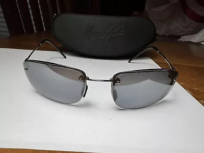 Maui Jim Pali Flexon Sunglasses MJ352-02 Gun Metal Grey  Frames Only  + Case • $35