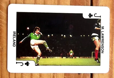 DANDYS GUM 1988 EUROPEAN CHAMPIONSHIPS MARK LAWRENSON JACK Of CLUBS VERY GOOD+ • £3.99