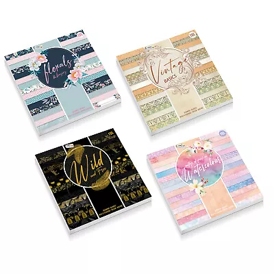 Craft Sensations Foil Design Pads Scrapbooking Card Stock Craft Paper Making • £12.99