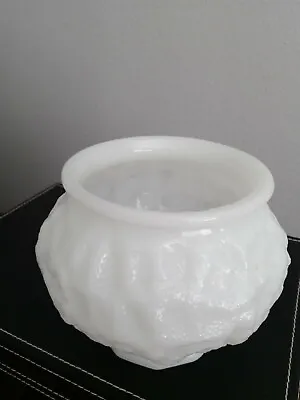 Vintage E. O. Brody Co. Milk Glass Small Planter Bowl Made In Cleveland OH USA • $8.99