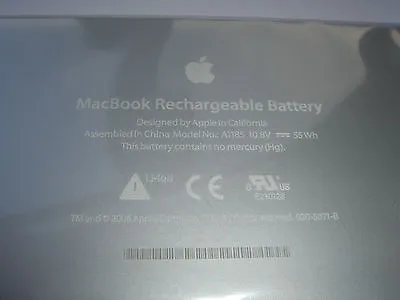 Original Battery Apple Macbook 13   A1185 A1181 MA561 Genuine New IN France • $132.83