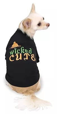 Wicked Cute Dog Puppy T Shirt Tee Halloween Costume Black XSmall Only • $8.99