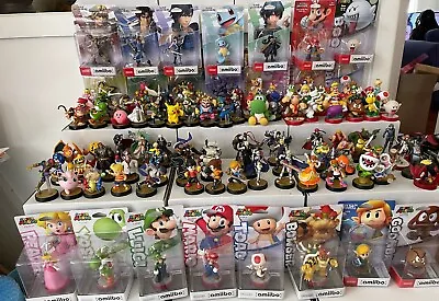 100s Amiibo Super Smash Bros & Mario Bros Kirby LOOSE & NEW Figures @Apr 21st • $79