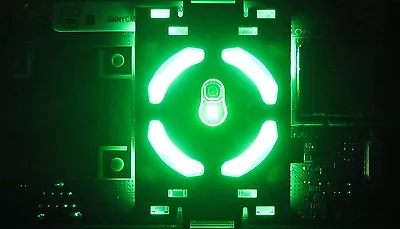 $54.79 • Buy Xbox 360 Bright Pure Green Ring Of Light / Rf Board Module - Replacement Button