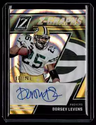 2023 Panini Zenith Z-Graphs #ZG-DLS Dorsey Levens Auto 21/199 Green Bay Packers • $45