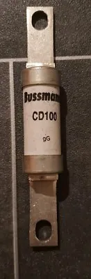 £4.50 • Buy Bussmann Cd100 Hrc Fuse 100 Amp  Bs88 550vac Cooper 
