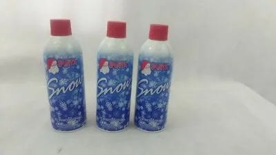 $24.99 • Buy NEW Santa Snow Spray - Artificial Snow X 3