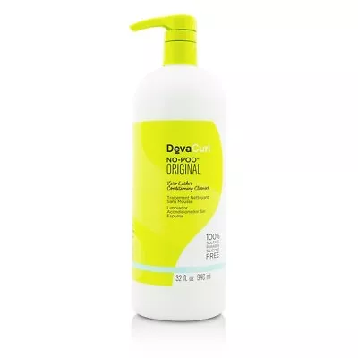 NEW DevaCurl No-Poo Original (Zero Lather Conditioning Cleanser - For Curly • $83.52