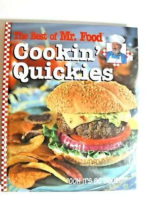 2002 The Best Of Mr. Food Cookin' Quickies Cookbook Recipes Food Meals Kitchen • $9.64