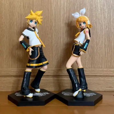 Hatsune Miku Project DIVA Arcade Premium Figure Kagamine Len & Rin Set Japan • $90.98