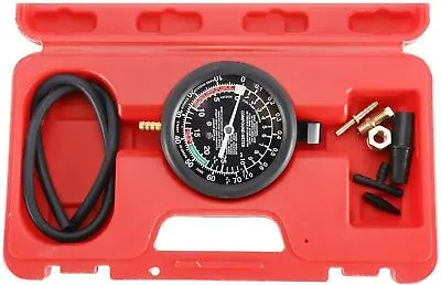 Automotive Carburetor Fuel Pump Engine Vacuum Valve Diagnose Tester Gauge Tools • $19.48