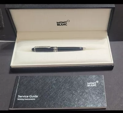 Montblanc Mozart Platinum Trim Ballpoint Pen +Free Engraving Voucher 108749 BNIB • $350