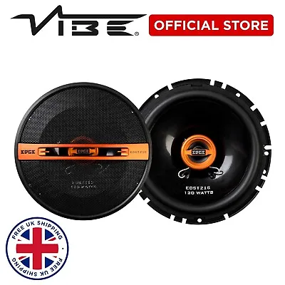 Edge 6.5  Coaxial Speakers Pair 240 Watts Car Audio Car Door Speaker • £32.99