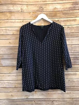 J. Crew Nautical Anchor Print Top Size XS • $17.60