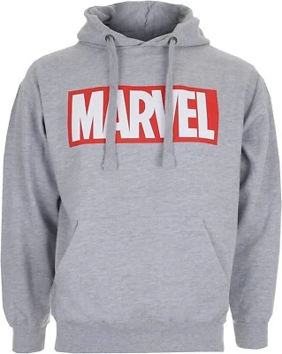 £24.99 • Buy Marvel Men's Hoodie Sweatshirt Comic Core Logo Official Size: XL Grey