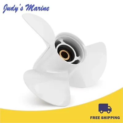 14 X 11 Outboard Propeller Fit Yamaha 60-115 HP 15 Spline ToothRH • $93