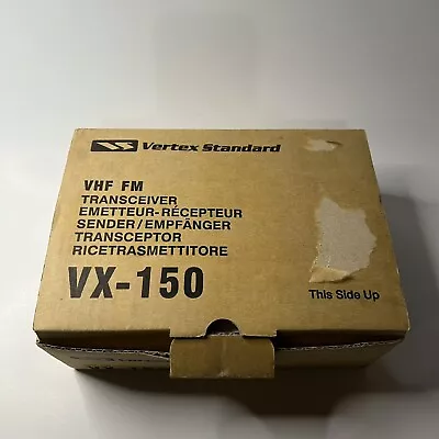 VERTEX  VX-150 2 Meter VHF FM Handheld Ham Radio Transceiver • $129.99