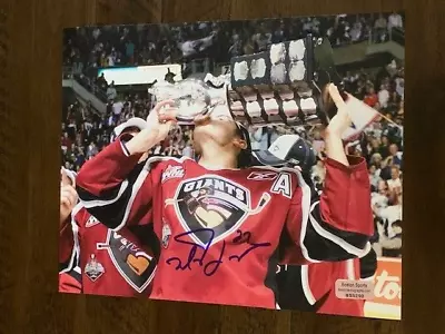 Bruins Milan Lucic Autographed 8x10 Photo WHL Cup • $50