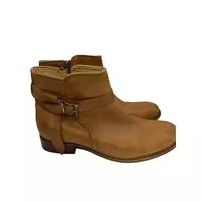 Frye Tan Leather Ankle Boots Sz 8.5 • $24.02