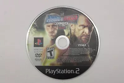 WWE SmackDown Vs. Raw 2009 Featuring ECW (PS2 2008) Disk Only • $9.99