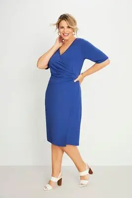 $30.99 • Buy Sara Gather Front Dress Womens Plus Size Clothing  Dresses Tank Dress