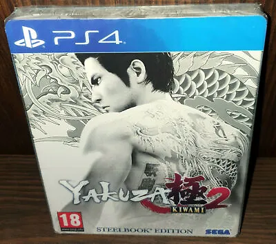 Yakuza Kiwami 2 Steelbook Edition (Playstation 4 / PS4) PAL - NEW Sealed English • $153.75