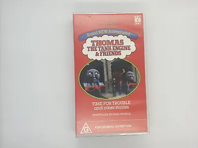 Thomas The Tank Engine & Friends (VHS 1991) Time For Trouble ABC Video • $29.99