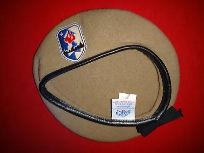 Vietnam War Wool Beret New Zealand Advisor To ARVN At CHI LANG Training Center • $43.15