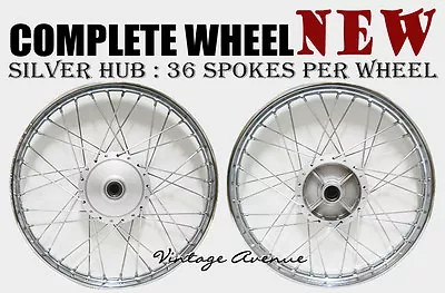 *new* Suzuki K50 A50 Ac50 As50 Front-rear Wheel Rim +hub +chrome Spoke [f3s+r2s] • $119.90