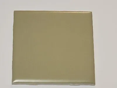 Vtg 1 AO American Olean Ceramic Tile - Avocado Green Flat Matte Square 4 1/4 NOS • $6