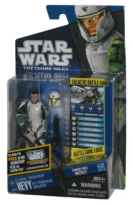 Star Wars Clone Wars Animated (2009) Hevy In Training Armor 3.75 Inch Figure CW4 • $85.23