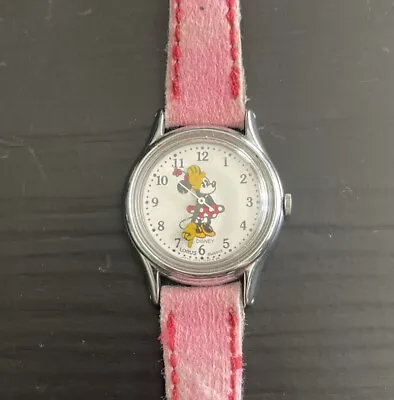 Vintage Minnie Mouse Wristwatch Walt Disney Untested • $5.99