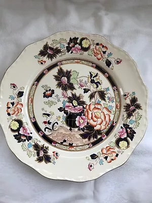 Masons Ironstone Mandarin 10.5ins Hand Painted Dinner Plate • £10