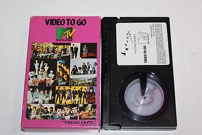 1984 MTV Video To Go Beta Betamax Tape 1980s Music Genesis Tubes J Geils Band + • $7.99