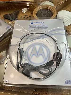 Motorola 53815 Ultralight Behind-the-Head Headset For AX-XTN/CLS New • $25.99