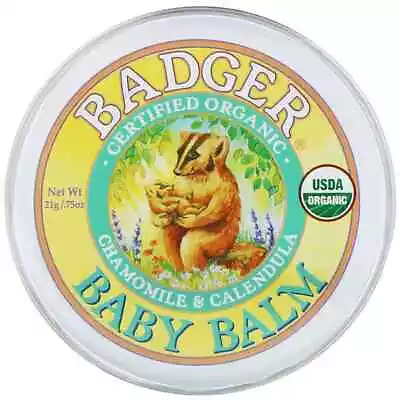 Badger Company Baby Balm Chamomile & Calendula .75 Oz (21 G) • £15.99