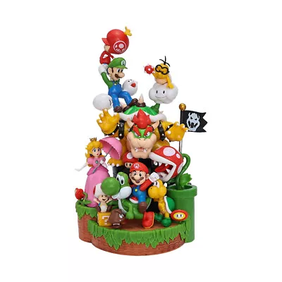 11  Super Mario Bros PVC Action Figure Doll Toys Mario Collection Model Gifts • $53.99