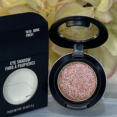 MAC Frost Eye Shadow - TUTU GOOD - Duochrome Gold Pink Full Size NEW In Box Free • $16.95