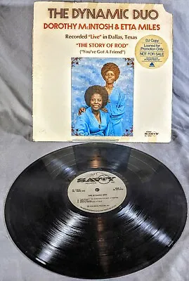 Dorothy McIntosh Etta Miles - Dynamic Duo - Vinyl LP DJ Copy Not For Sale Promo • $16.37