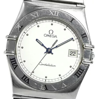 OMEGA Constellation Date Silver Dial Quartz Men's Watch_791577 • $923.34