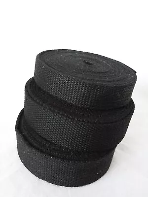 Heavy Duty 100% Cotton Canvas Strong Webbing Bag Straps Belts Harness UK Stock • £4.99