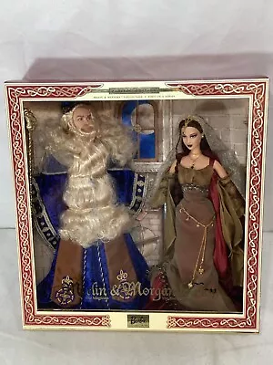 2000 Mattel Barbie & Ken Merlin & Morgan Le Fay Doll Set NEW Magic & Mystery • $119.62