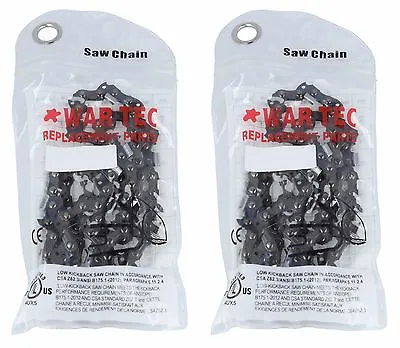 20  Chainsaw Chain  Pack Of 2 Fits ECKMAN PCS02 • £24.12