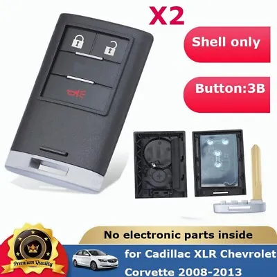 $35.07 • Buy 2X For Holden Captiva 7 CG7 2014-2018 3 Buttons Smart Remote Car Key Shell Case