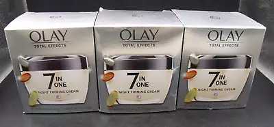 3 Pk Olay Total Effects 7 In One Night Firming Cream New And Unused • $44.95