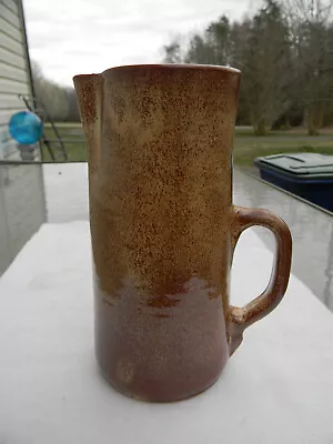 Signed Neolia Cole Sanford NC Pottery Martini Pitcher 1980's. Nice! • $20